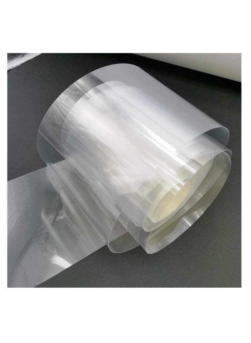 كوول تشيك تزيين الكعك، أشرطة كعك 4 × 394 بوصة، لفات الأكريليك، شرائط كعك واضحة، لفات كعك شفافة، أوراق أكريليك للكعك الكريمي لتزيين خبز الكريمة الشوكولاتة - Image 5